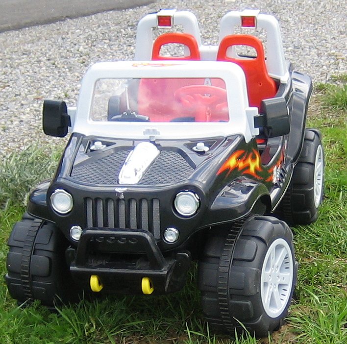 CROOZA JEEP Lenkrad Lenker Kinderauto Kinderfahrzeug Kinder Elektroauto 