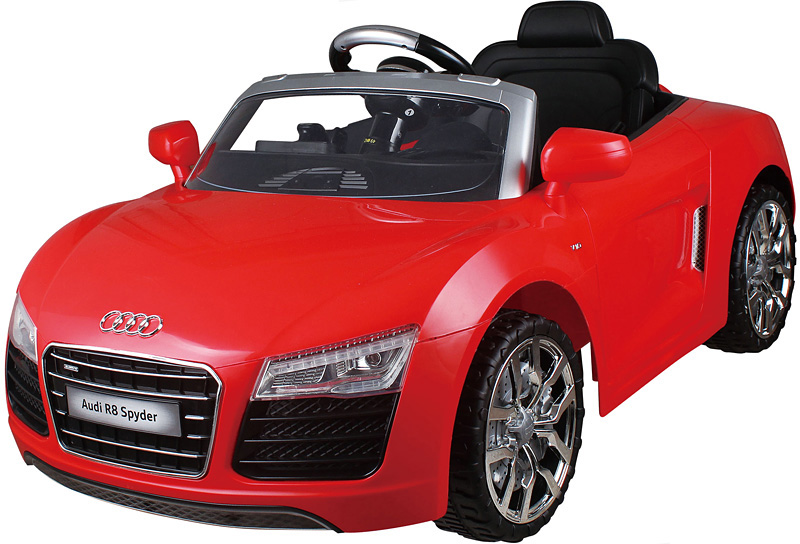 crooza Audi R8 Spyder RS V10 Cabriolet Kinder Elektroauto Kinderauto Kinderfahrzeug Montageanleitung