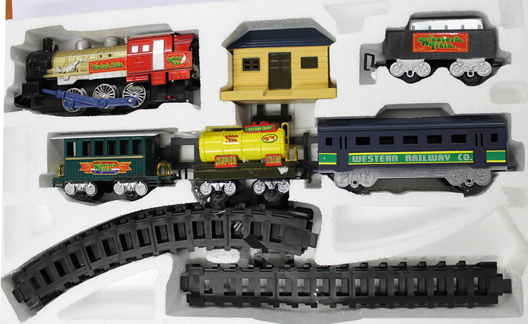 Union Express elektrische Eisenbahn Lok Train Set 5,8m Bahnstrecke *NEU*